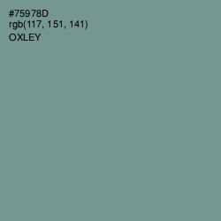 #75978D - Oxley Color Image