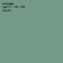 #759B88 - Oxley Color Image