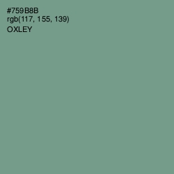 #759B8B - Oxley Color Image