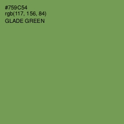 #759C54 - Glade Green Color Image