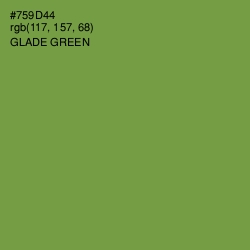 #759D44 - Glade Green Color Image