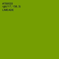 #759E03 - Limeade Color Image