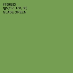 #759E53 - Glade Green Color Image