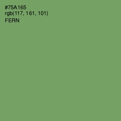 #75A165 - Fern Color Image