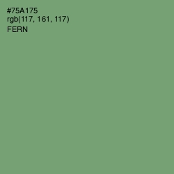 #75A175 - Fern Color Image