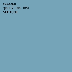 #75A4B9 - Neptune Color Image