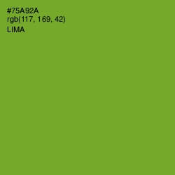 #75A92A - Lima Color Image