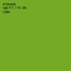 #75AA26 - Lima Color Image