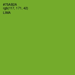 #75AB2A - Lima Color Image