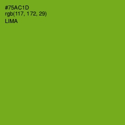 #75AC1D - Lima Color Image