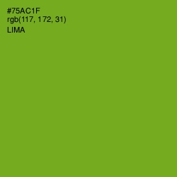 #75AC1F - Lima Color Image