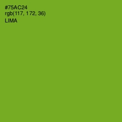 #75AC24 - Lima Color Image