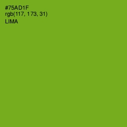 #75AD1F - Lima Color Image