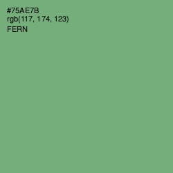 #75AE7B - Fern Color Image