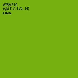 #75AF10 - Lima Color Image