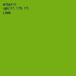 #75AF11 - Lima Color Image