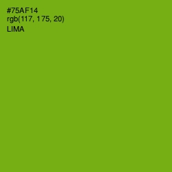 #75AF14 - Lima Color Image