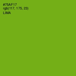 #75AF17 - Lima Color Image