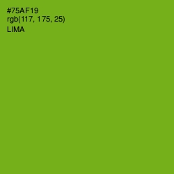 #75AF19 - Lima Color Image