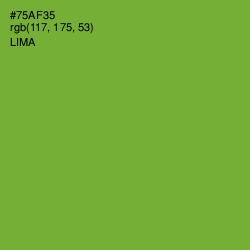 #75AF35 - Lima Color Image
