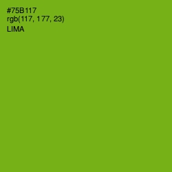 #75B117 - Lima Color Image