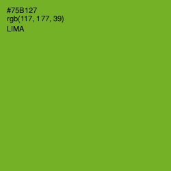 #75B127 - Lima Color Image