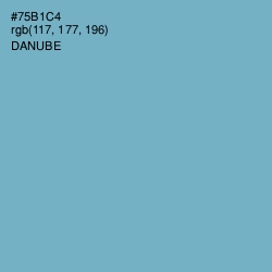 #75B1C4 - Danube Color Image