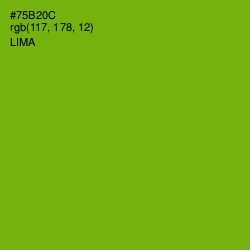 #75B20C - Lima Color Image