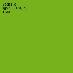 #75B21C - Lima Color Image