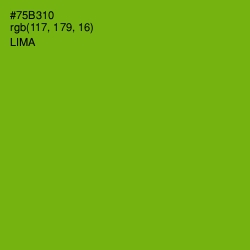 #75B310 - Lima Color Image