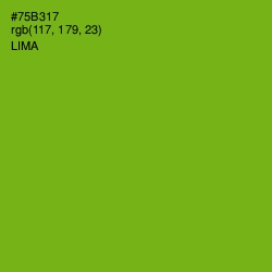 #75B317 - Lima Color Image