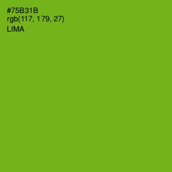 #75B31B - Lima Color Image