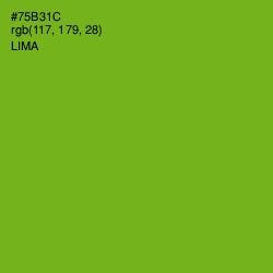 #75B31C - Lima Color Image