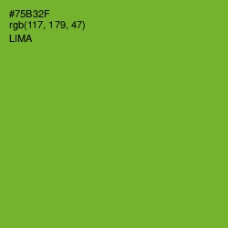 #75B32F - Lima Color Image