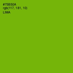 #75B50A - Lima Color Image
