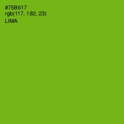 #75B617 - Lima Color Image