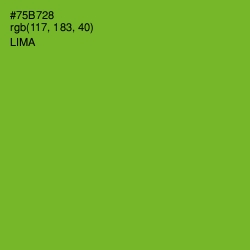 #75B728 - Lima Color Image