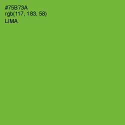 #75B73A - Lima Color Image