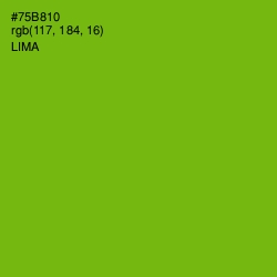 #75B810 - Lima Color Image