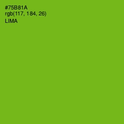#75B81A - Lima Color Image