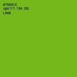 #75B81C - Lima Color Image