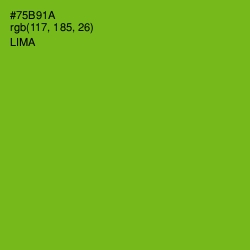 #75B91A - Lima Color Image