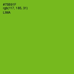 #75B91F - Lima Color Image