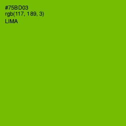 #75BD03 - Lima Color Image