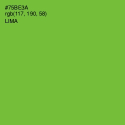 #75BE3A - Lima Color Image