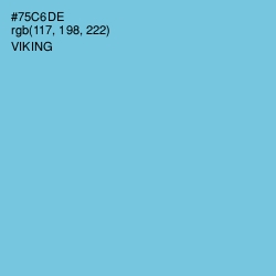 #75C6DE - Viking Color Image