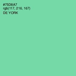 #75D8A7 - De York Color Image