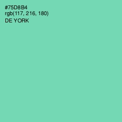 #75D8B4 - De York Color Image