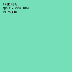 #75DFBA - De York Color Image