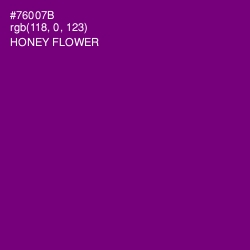 #76007B - Honey Flower Color Image